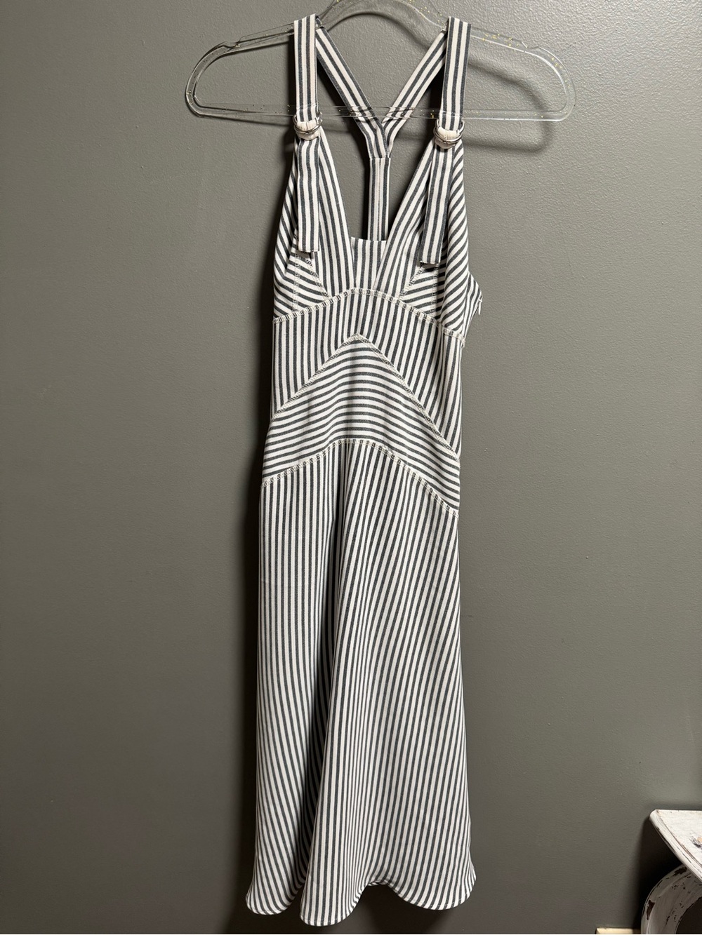 Rachel Comey New York Black and White Striped Maxi Dress Size 0